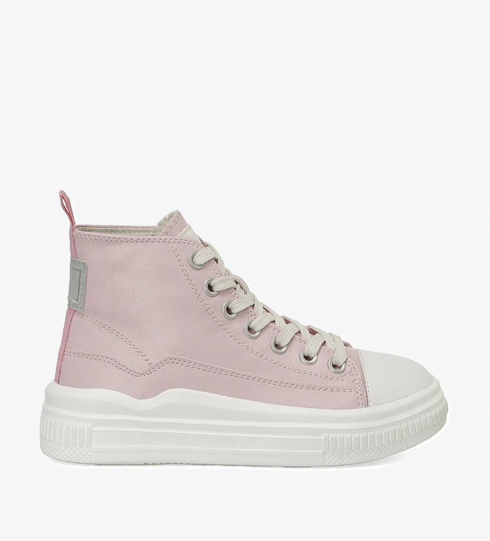 Kinetix Kinetix LORNA HI J 4PR Pembe Kız Çocuk High Sneaker | Flo Pembe - 1. görsel