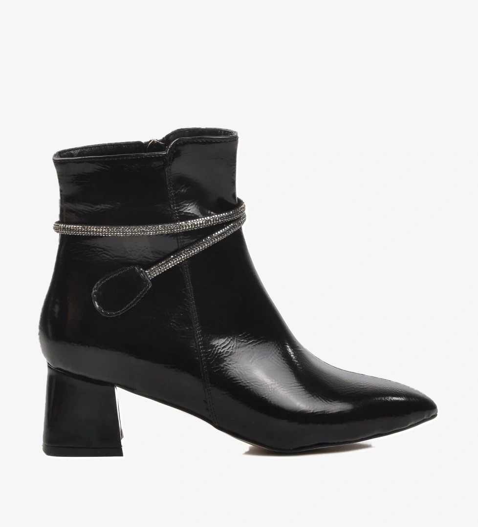 267 Siyah Rugan İçi Polarlı Kadın Bot