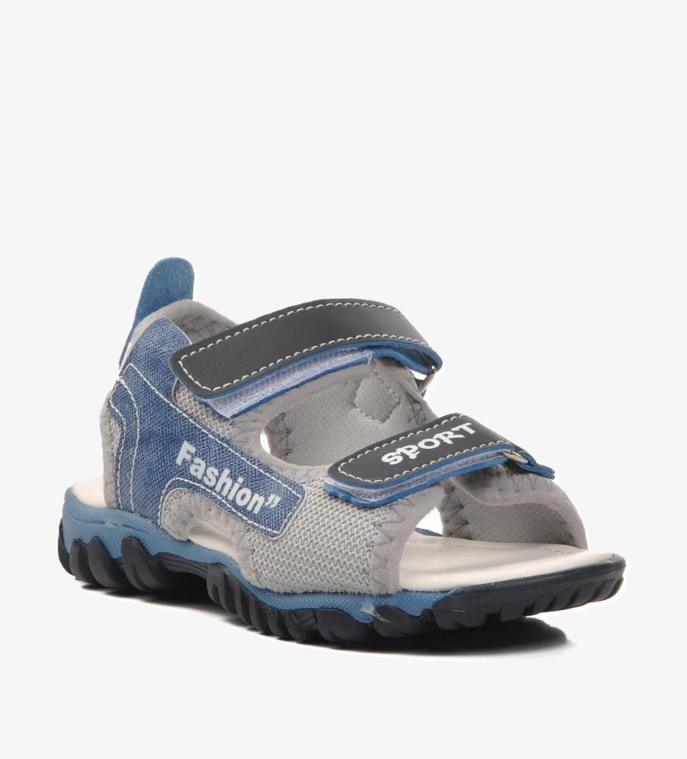 24-410-P Lacivert-Mavi Erkek Çocuk Sandalet