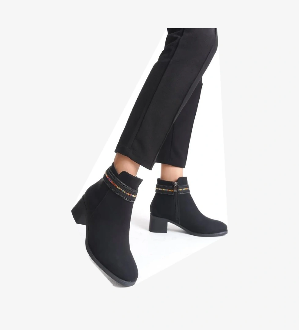 Papuçcity Sprs 02973 Kadın 5,5 Cm Topuklu Bot model görseli