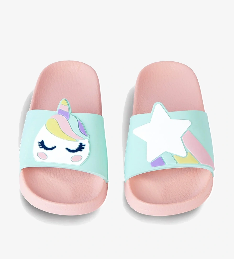 Unicorn Kız Çocuk Terlik