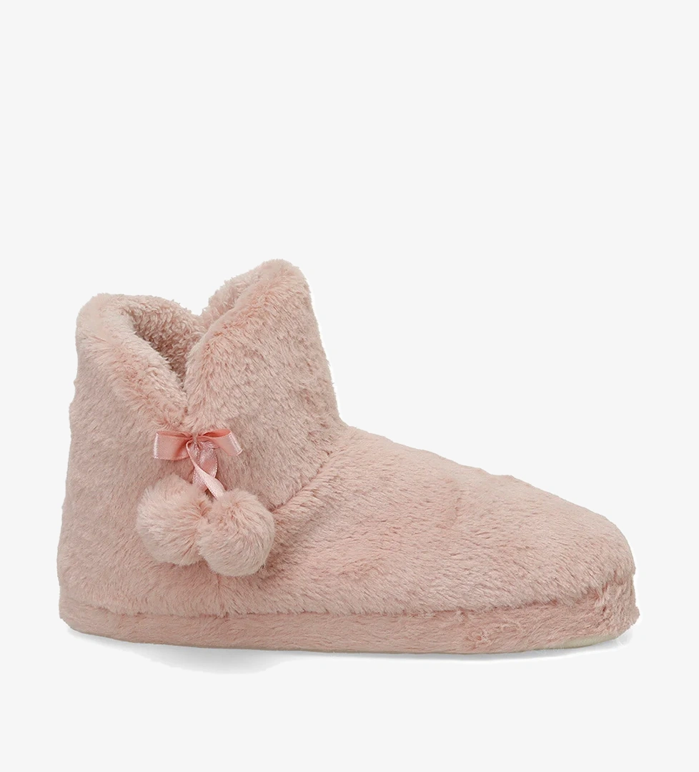 Polaris 607077.Z4PR Pudra Kadın Panduf - Görsel 1