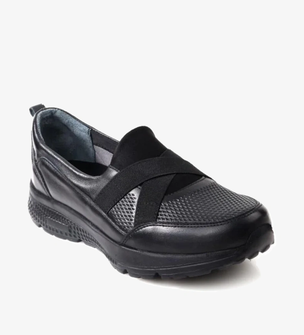 017-L Orto Pedik Günlük Kadın Deri Ayakkabı - Görsel 1