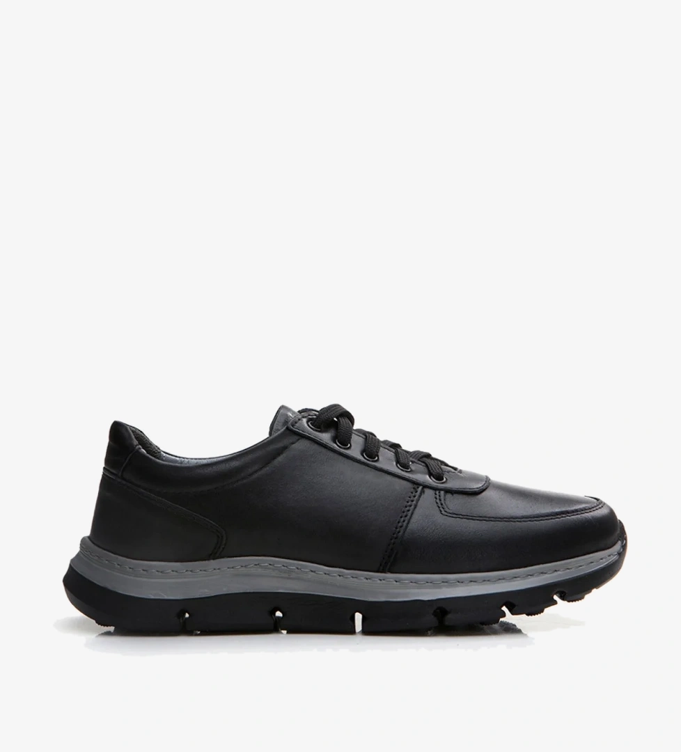 Hotiç Erkek Deri Siyah Günlük Ayakkabı model görseli