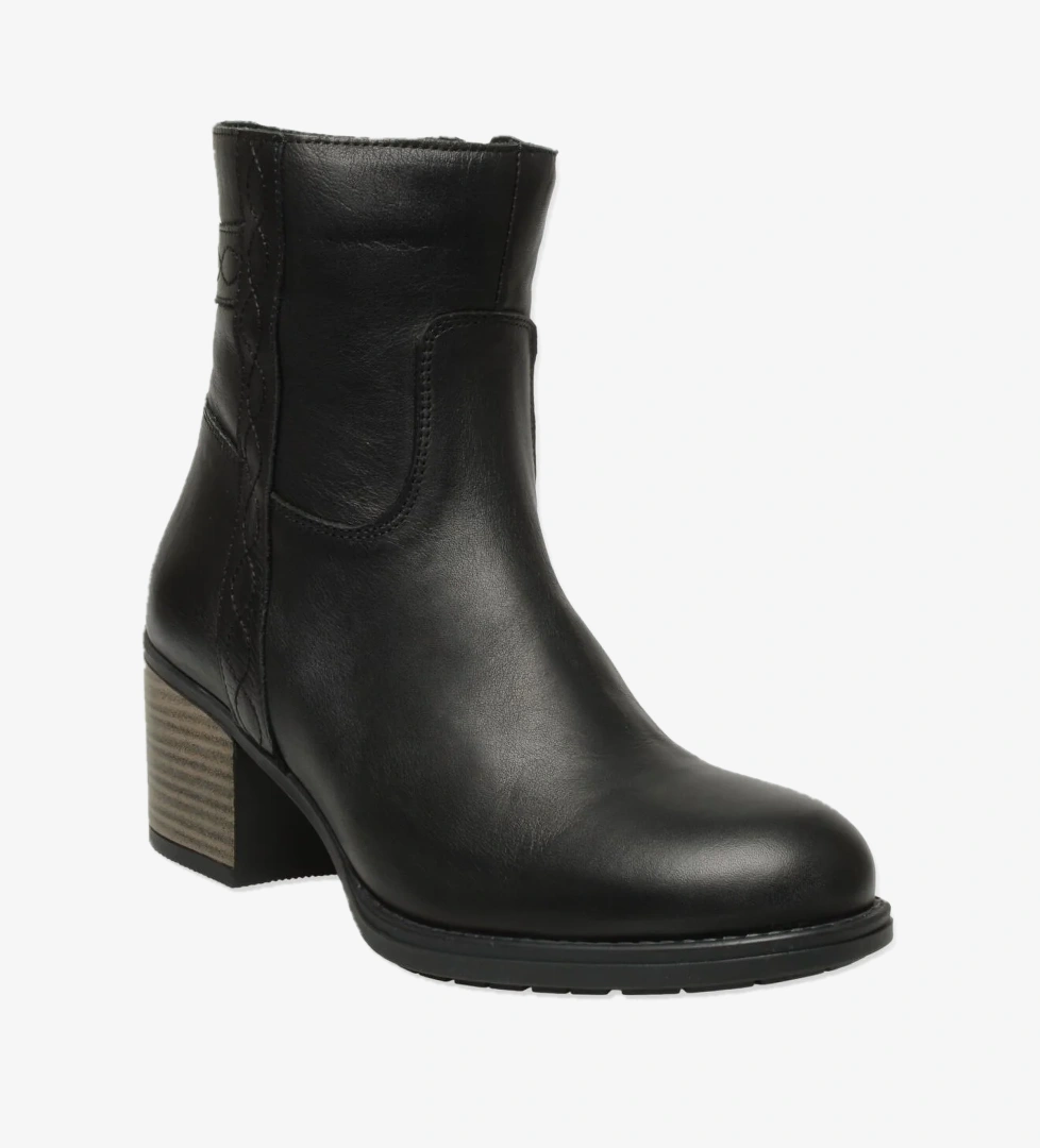 Mammamia D24kb-4555 Topuklu Kahverengi Siyah Kadın Bot model görseli