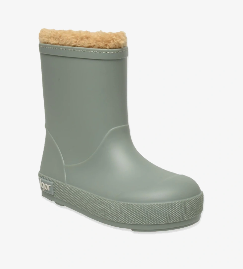 W10306K Yogi Borreguito Yağmur Yeşil Çocuk Çizme