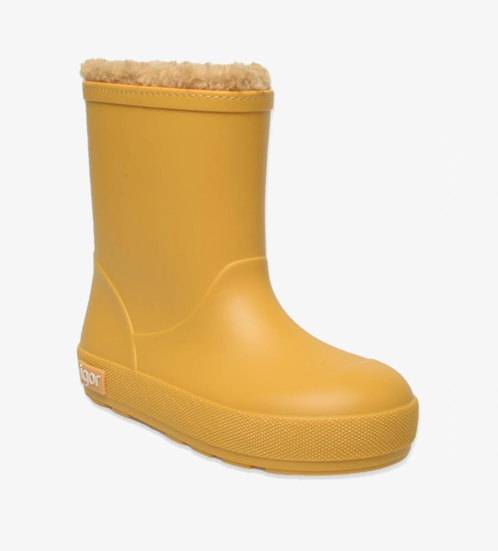 W10306K Yogi Borreguito Yağmur Sarı Çocuk Çizme