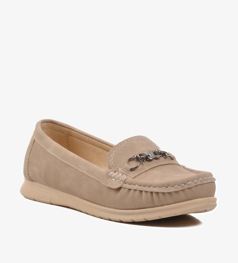 SC155 Bej Kadın Günlük Ayakkabı