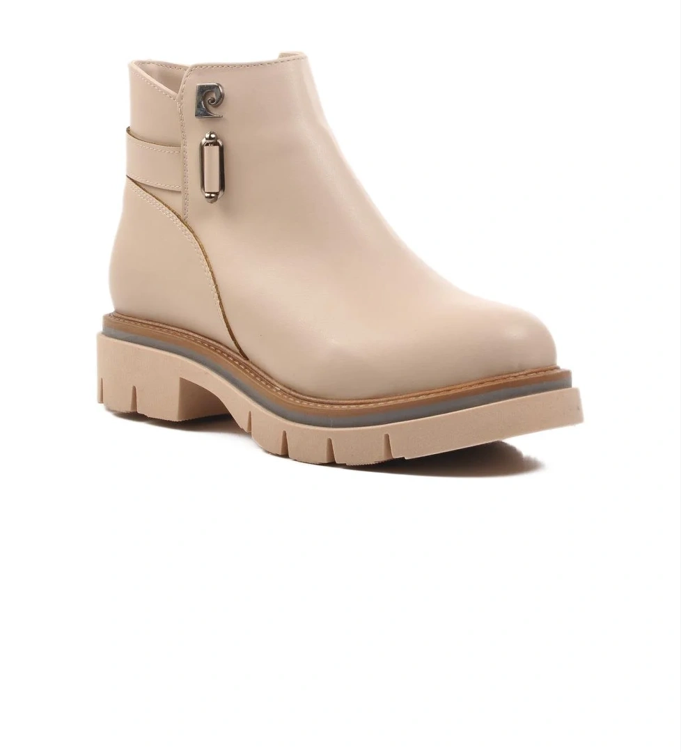 PC-54360 Krem İçi Kürklü Kadın Bot