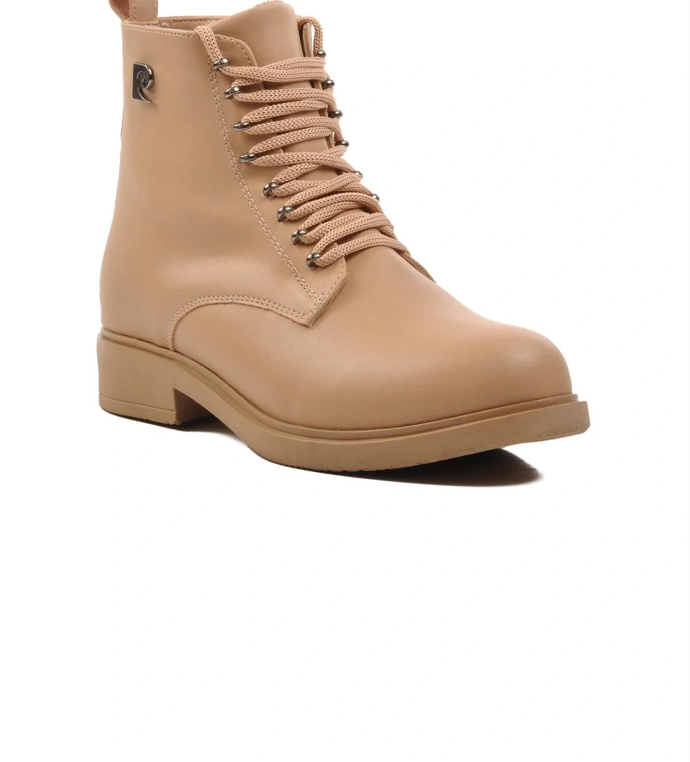 Pc-52516 Bej İçi Polarlı Kadın Bot