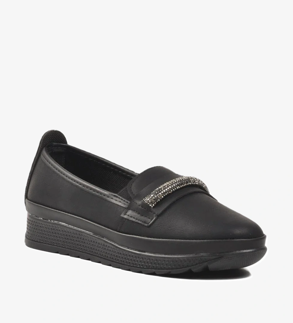 Ayakmod SC166 Siyah Zümrüt Kadın Günlük Ayakkabı model görseli