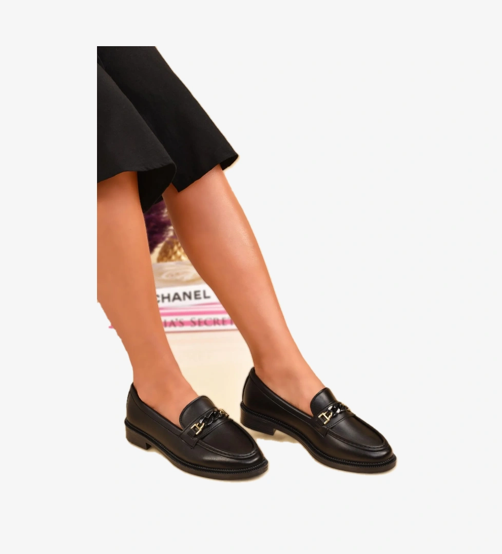 Odesa Ayakkabı Siyah Kadın Casual Ayakkabı model görseli