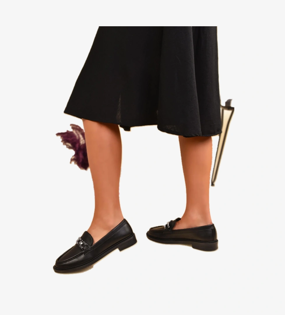 Siyah Kadın Casual Ayakkabı