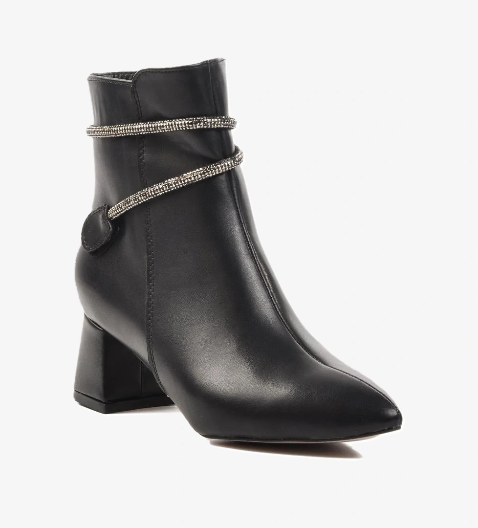 267 Siyah İçi Polarlı Kadın Bot