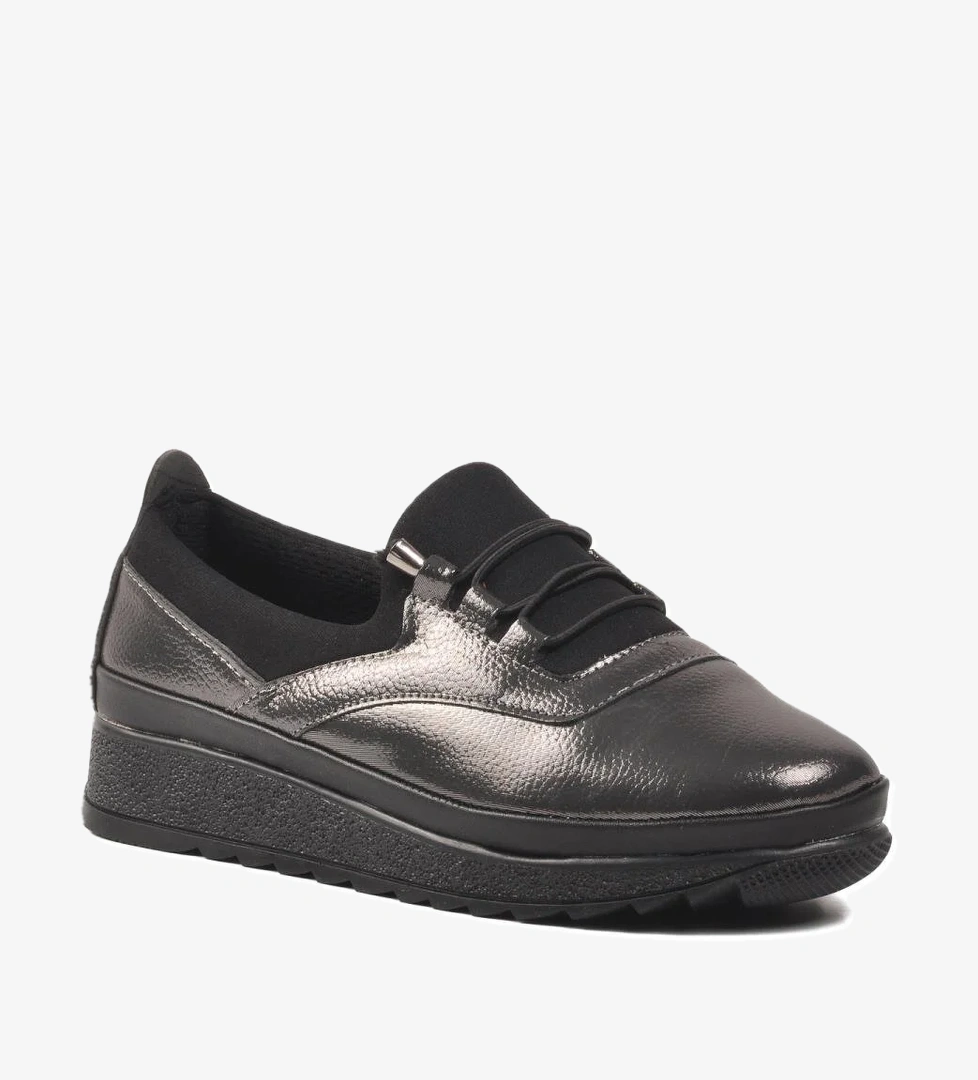 160 Platin Kadın Günlük Ayakkabı