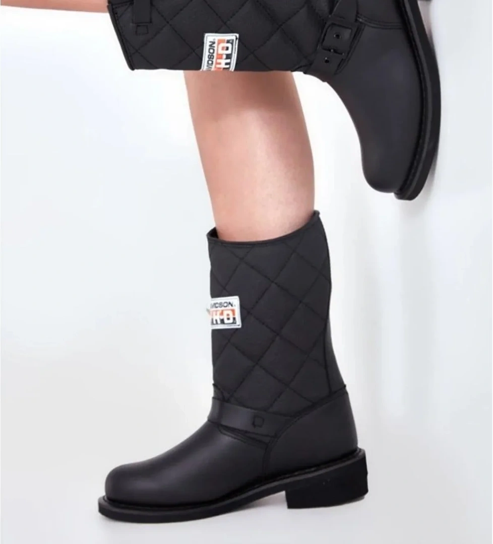 025G100071 Laconıa 644 Deri Kısa Kadın Çizme - Görsel 1