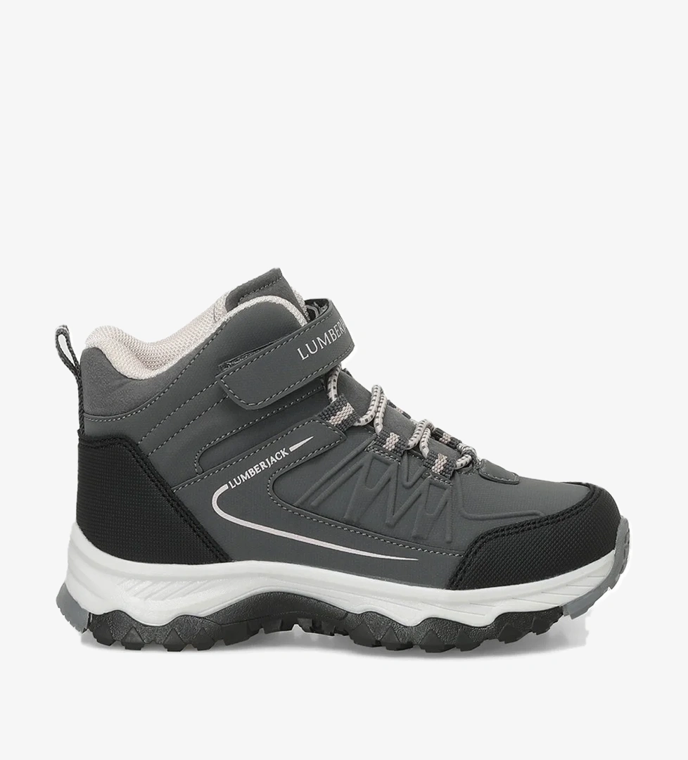 FLORA 4PR Gri Kız Çocuk Outdoor Bot - Görsel 1