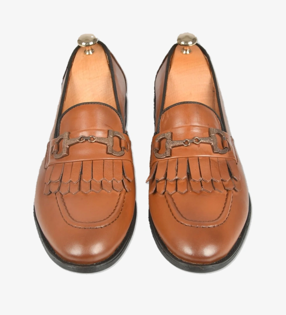 Deep Sea DeepSEA Taba Erkek Demir Tokalı Enjeksiyon Tabanlı Deri Ayakkabı 2104493 model görseli