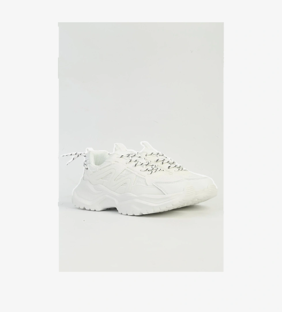 ® Beyaz Kadın Spor Ayakkabı İTHAL PCI-11075 - Görsel 1