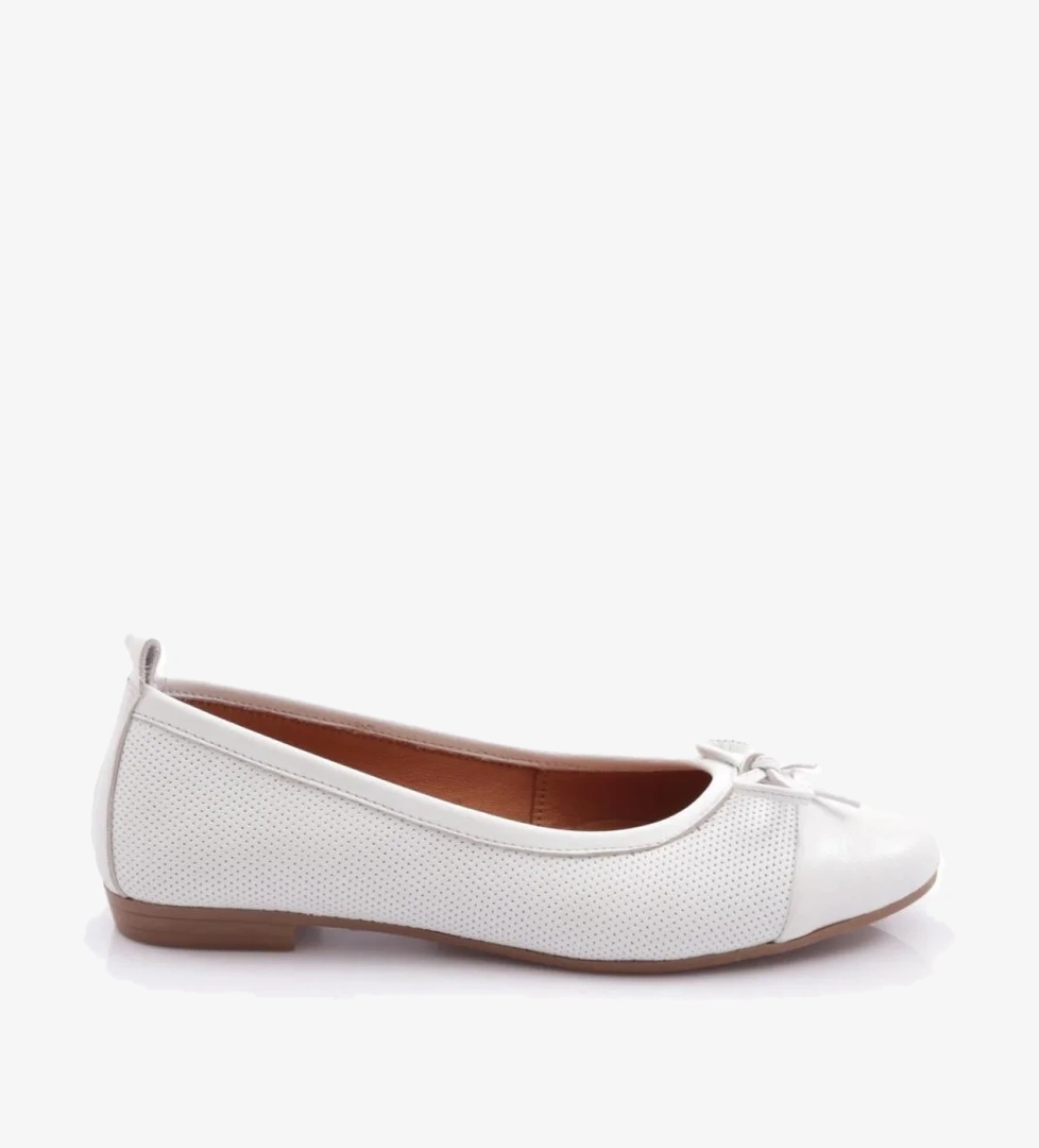 140 Kadin Fiyonk Detayli Babet - Görsel 1