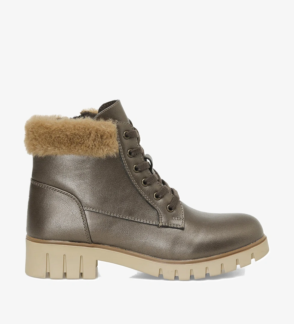 Polaris 162267.Z4PR Bronz Kadın Bot - Görsel 1