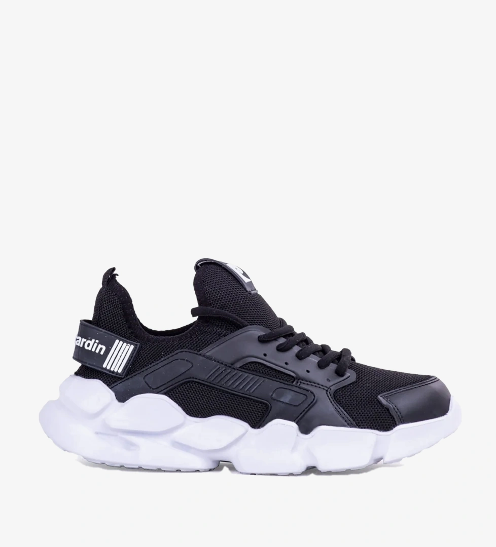 Pierre Cardin 4Y 31367 Sneaker Günlük Erkek Spor Ayakkabı Siyah Beyaz