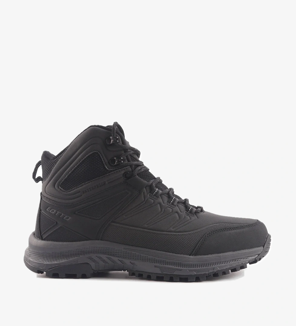 Lotto Lotto ADAMS HIGH WP 4PR Siyah Erkek Outdoor Bot Outdoor Ayakkabı | Flo Siyah - 1. görsel