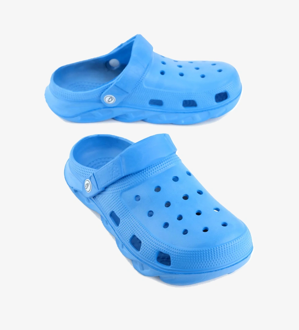 Erkek Yazlık Eva Islak Zemine Uygun Ev Bahçe Sabo Sandalet Terlik - Görsel 1