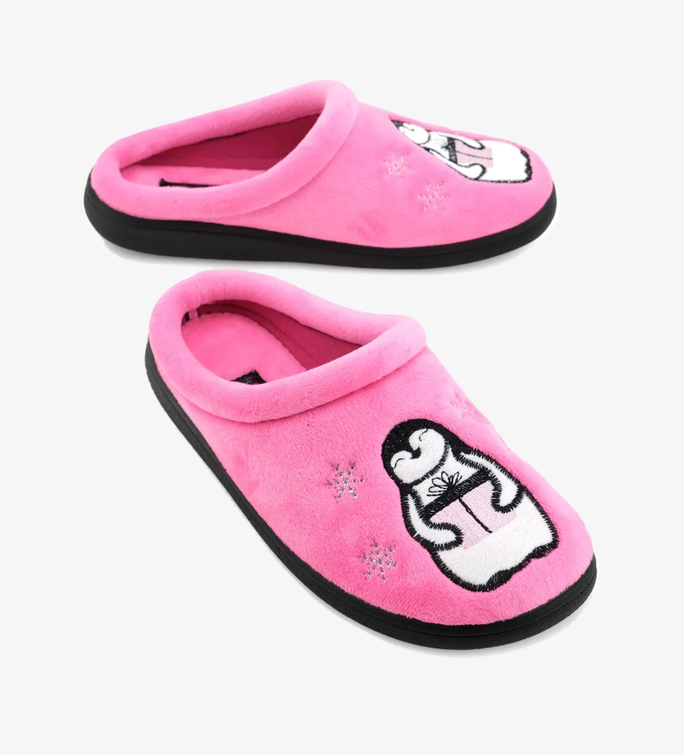 Kadın Kışlık Rahat Taban Ev Bahçe Gondol Terlik - Görsel 1