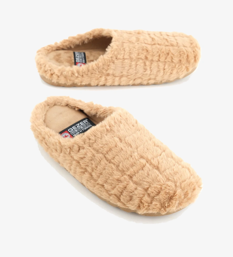 Kadın Kışlık Ev Bahçe Rahat Taban Gondol Terlik - Görsel 1