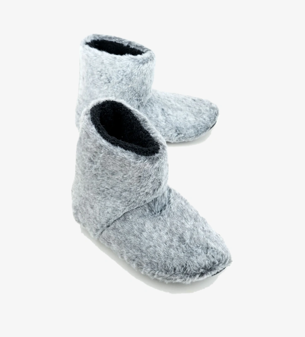 Erkek Kışlık Sessiz Taban Ev Panduf Bot - Görsel 1