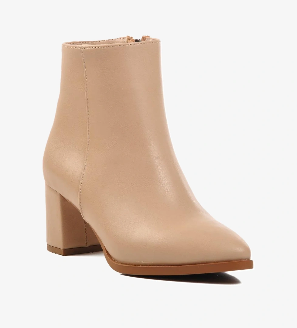 343112 Bej Cilt İçi Polarlı Kadın Bot - Görsel 1