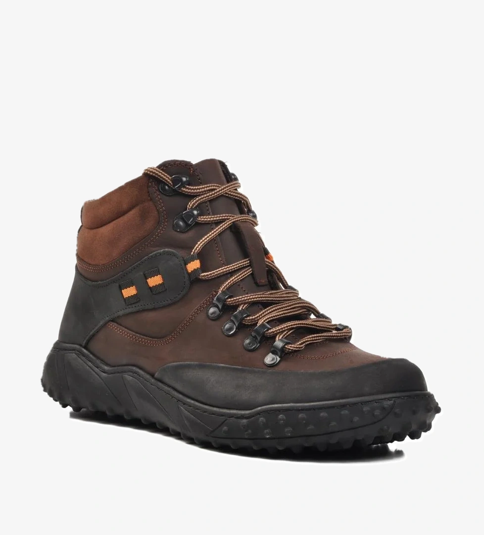 A-129 Siyah-Kahve Hakiki Deri Erkek Bot - Görsel 1