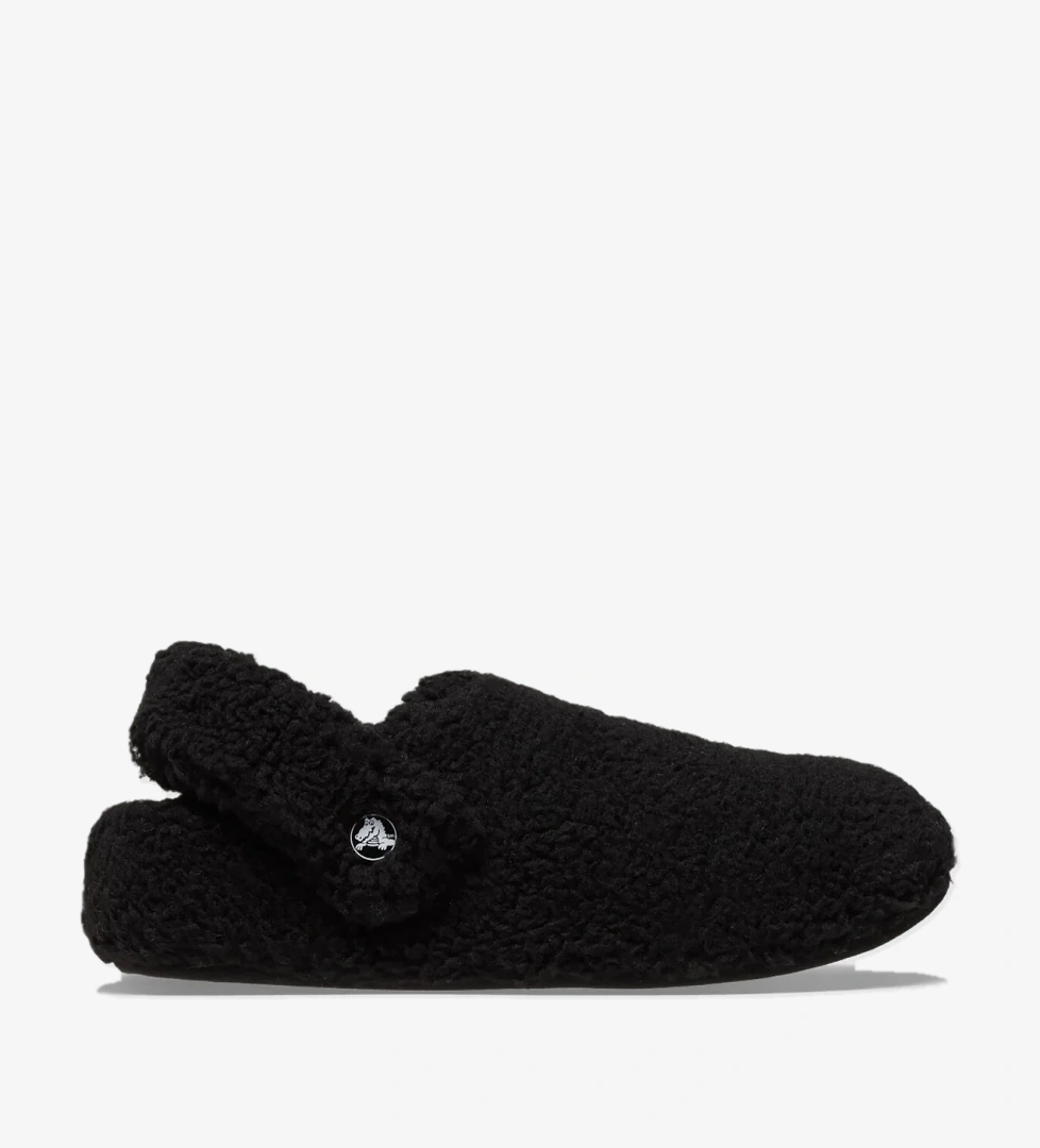 Classic Cozzzy Slipper Unısex Ev Terlik Black