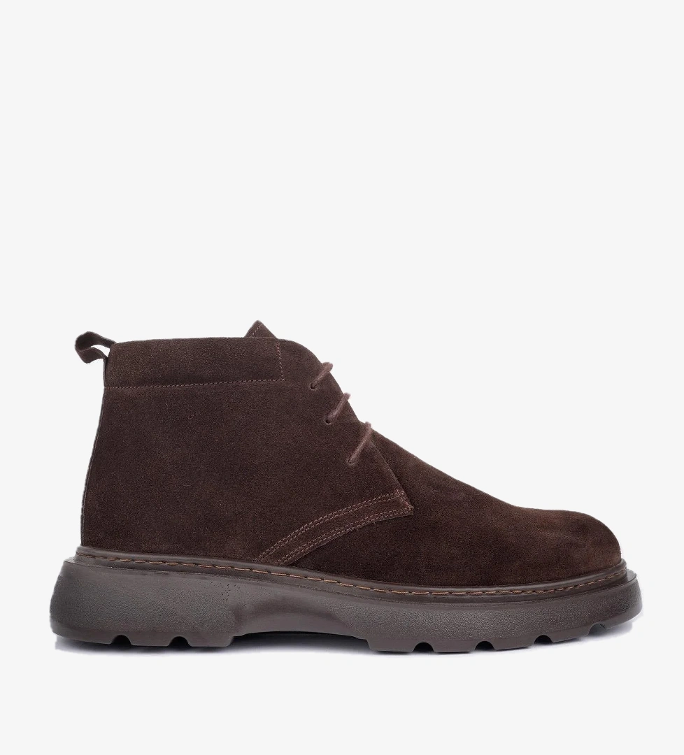 HENRY Garantili Bağcıklı Hakiki Deri Rahat Taban Erkek Chelsea Bot