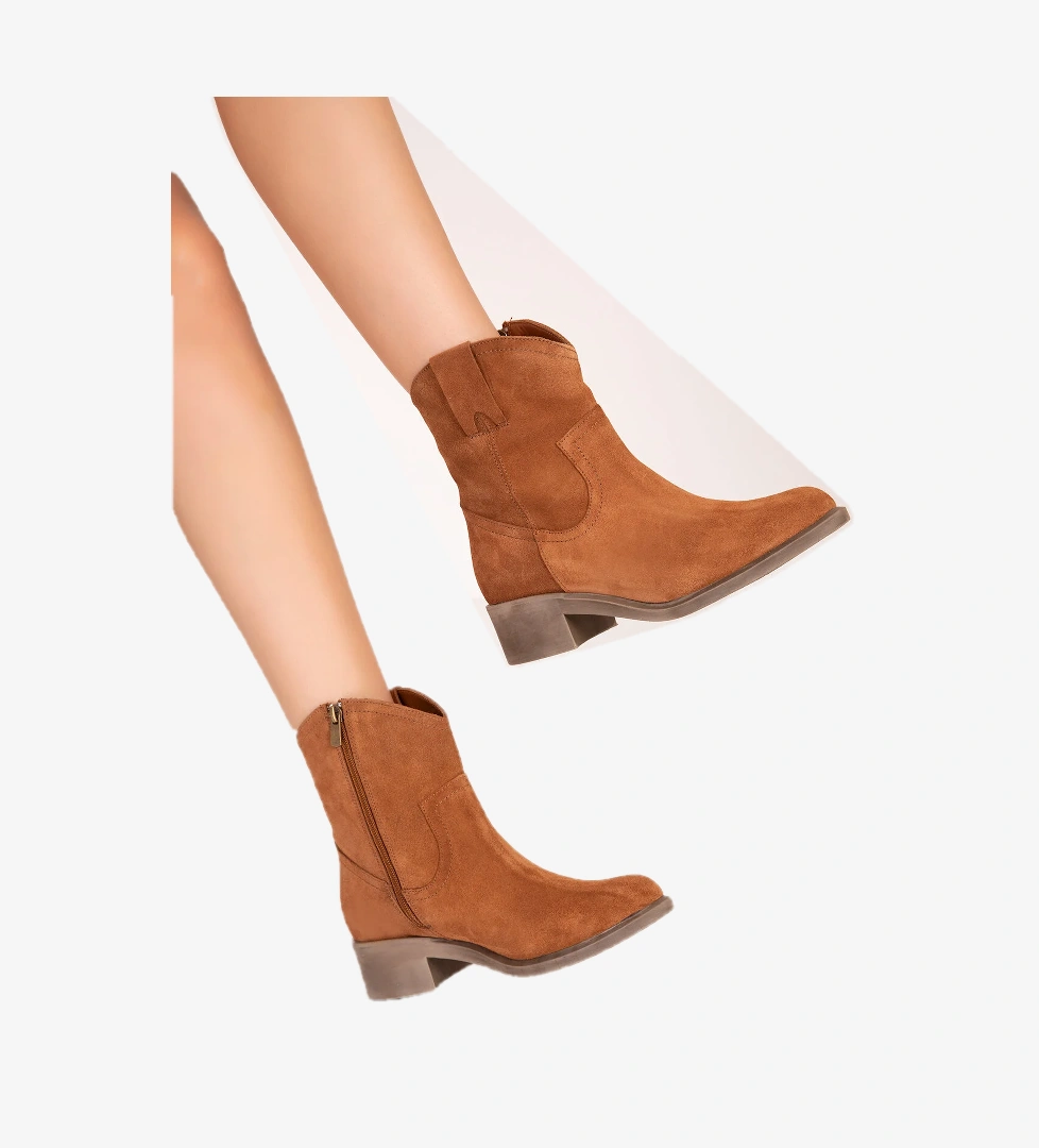 Gondol Kadın Hakiki Deri Western Bot anl.2871