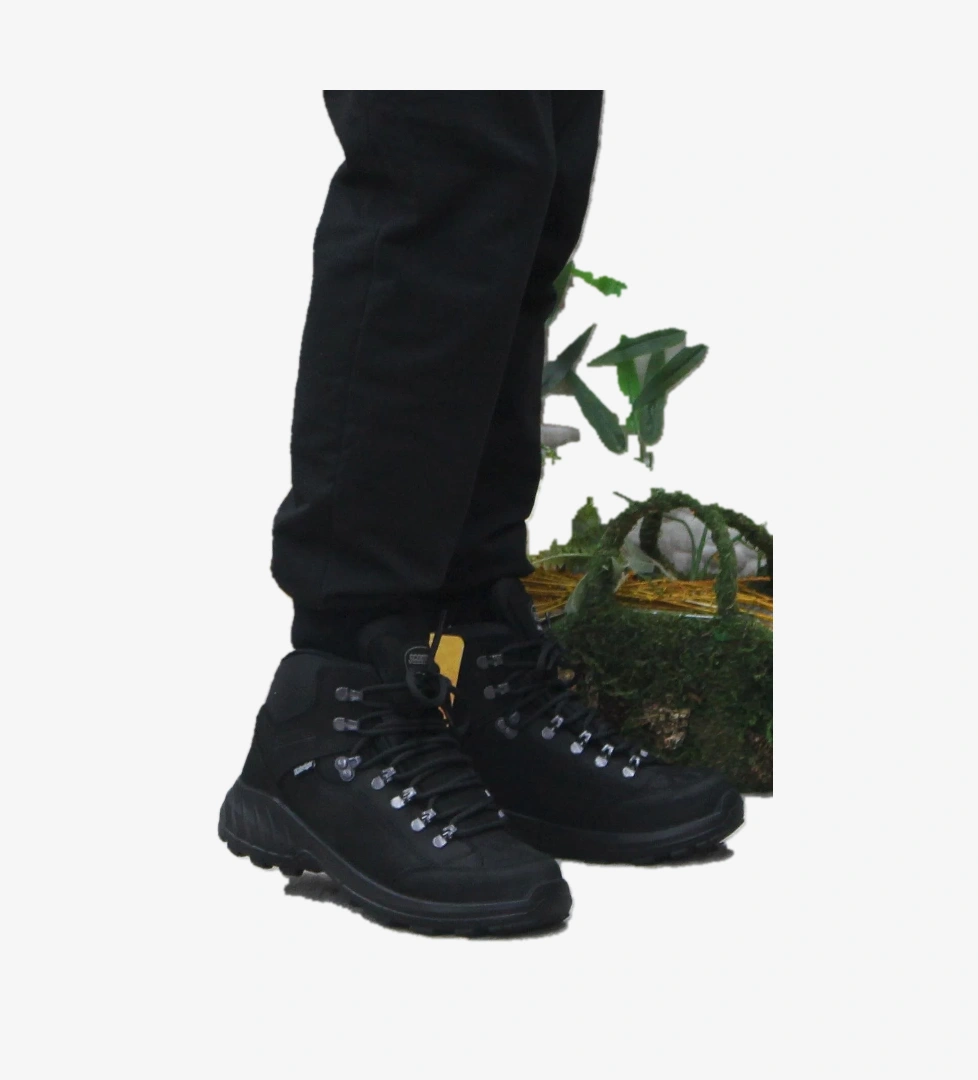 Scooter M4107 Siyah Anatomik Orijinal Ürün Hakiki Deri Su Geçirmez Erkek Bot model görseli