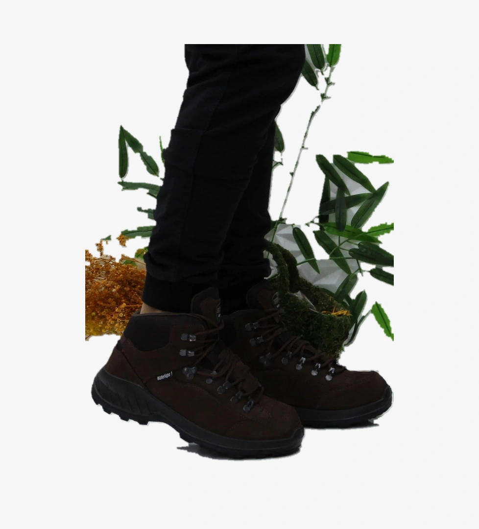 Scooter M4107 Kahve Anatomik Orijinal Ürün Hakiki Deri Su Geçirmez Erkek Bot model görseli