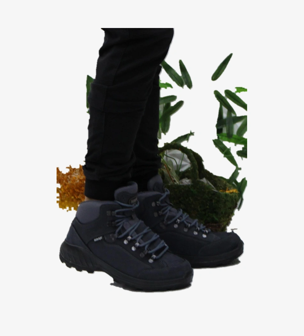 Scooter M4107 Gri Asfalt Anatomik Orijinal Ürün Hakiki Deri Su Geçirmez Erkek Bot model görseli