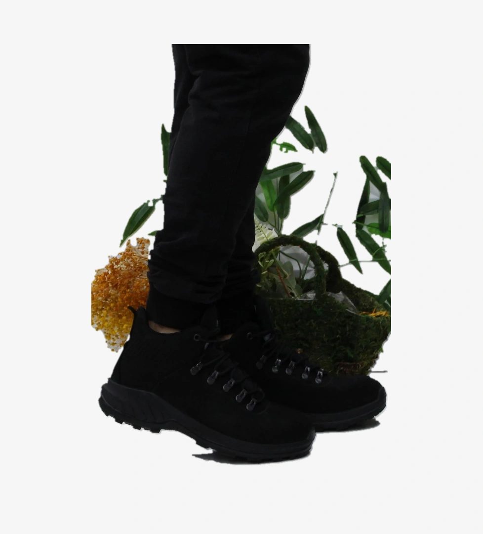 Scooter M4100 Siyah Anatomik Orijinal Ürün Hakiki Deri Su Geçirmez Erkek Bot model görseli