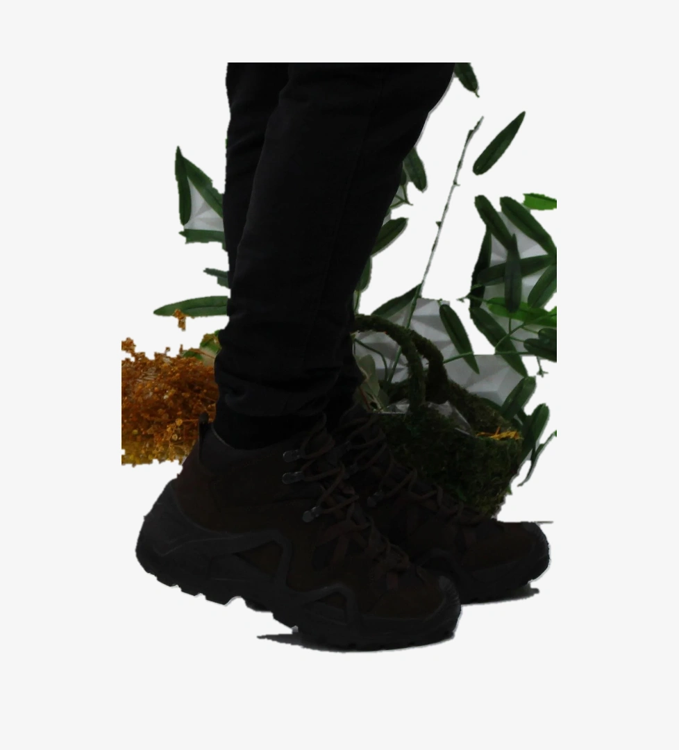 Scooter P1492 Kahve Hakiki Deri Avcı Botu Askeri Postal Su Geçirmez Erkek Bot model görseli