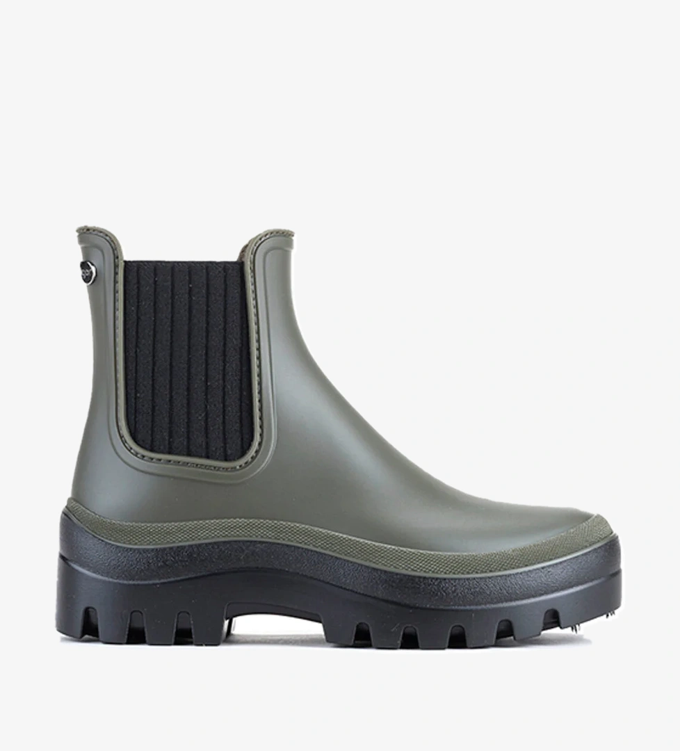 SOUL BLACK Haki Kadın Yağmur Botu - Görsel 1