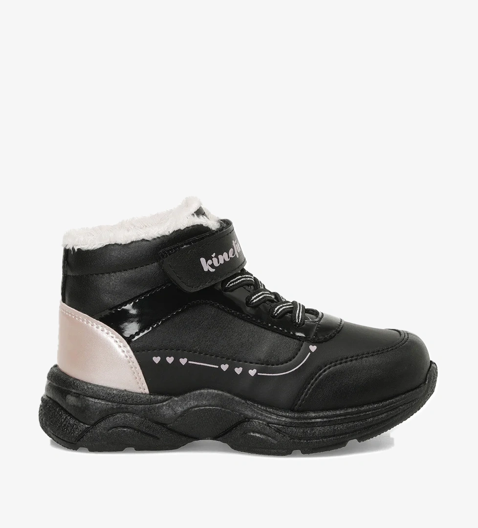 Kinetix NASTA 4PR Siyah Kız Çocuk Sneaker Bot - Görsel 1