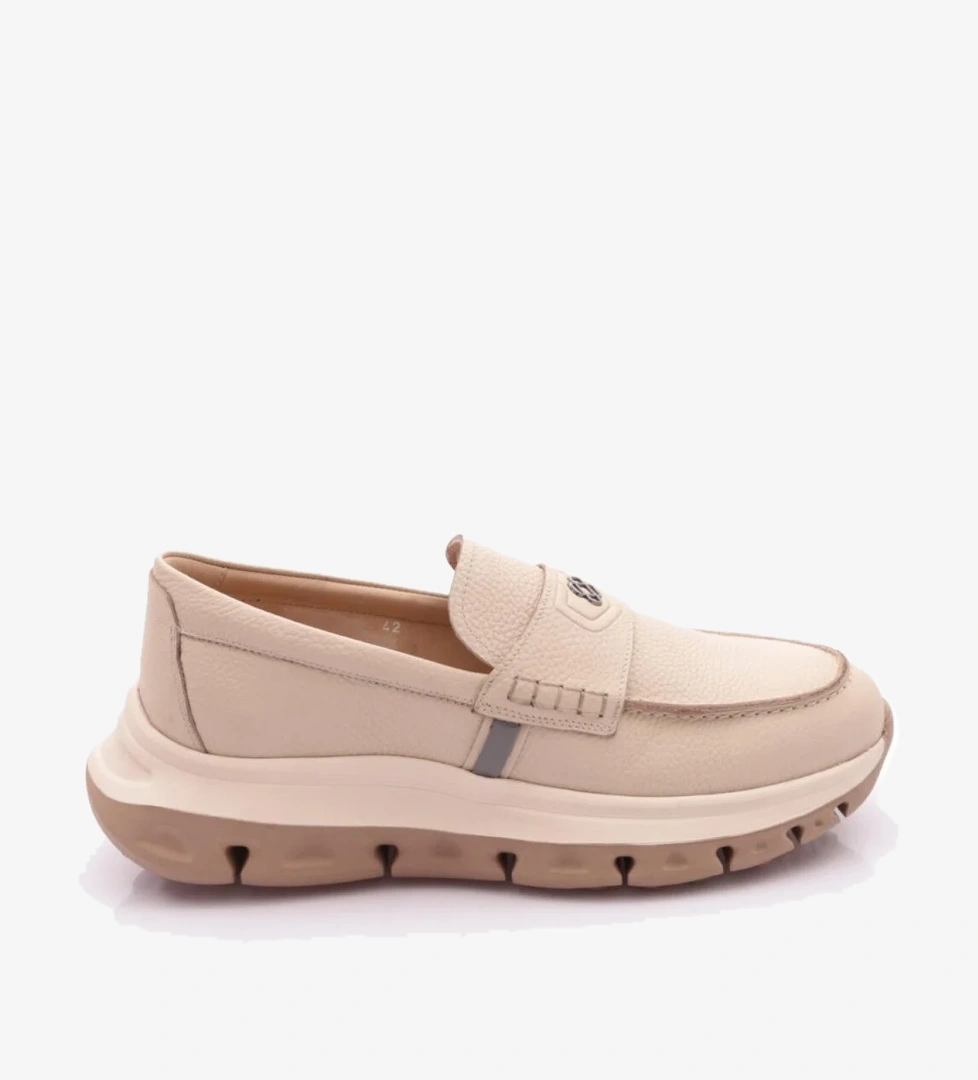 5857 Erkek Üstü Şeritli Comfort Ayakkabi