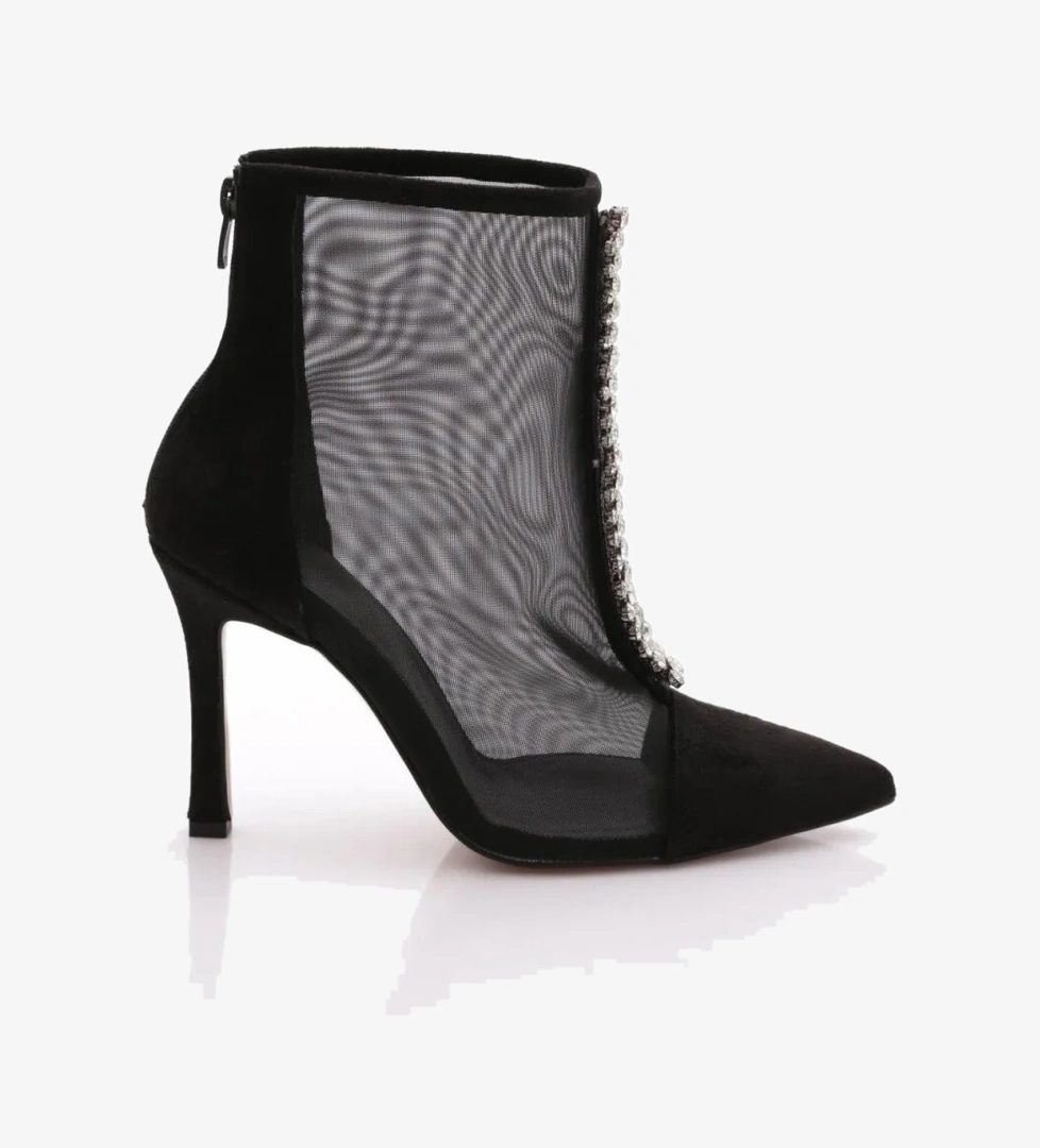 2750 File Detayli Taş Süslemeli Kadin Ayakkabi - Görsel 1