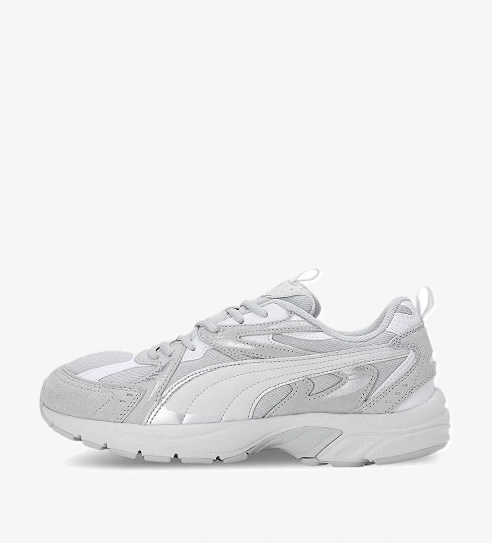 Milenio Tech Suede Gri Spor Ayakkabı