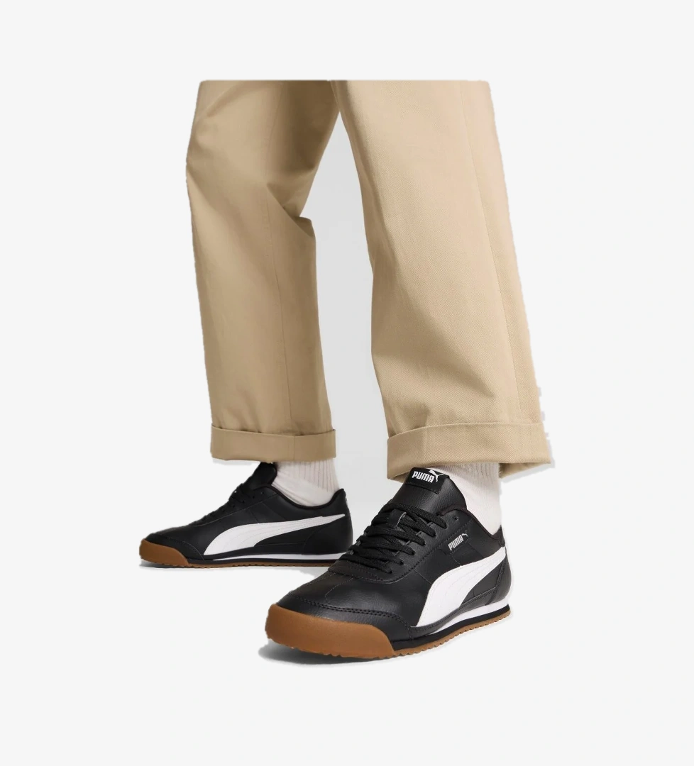 Turino II Erkek Siyah Spor Ayakkabı - Görsel 1