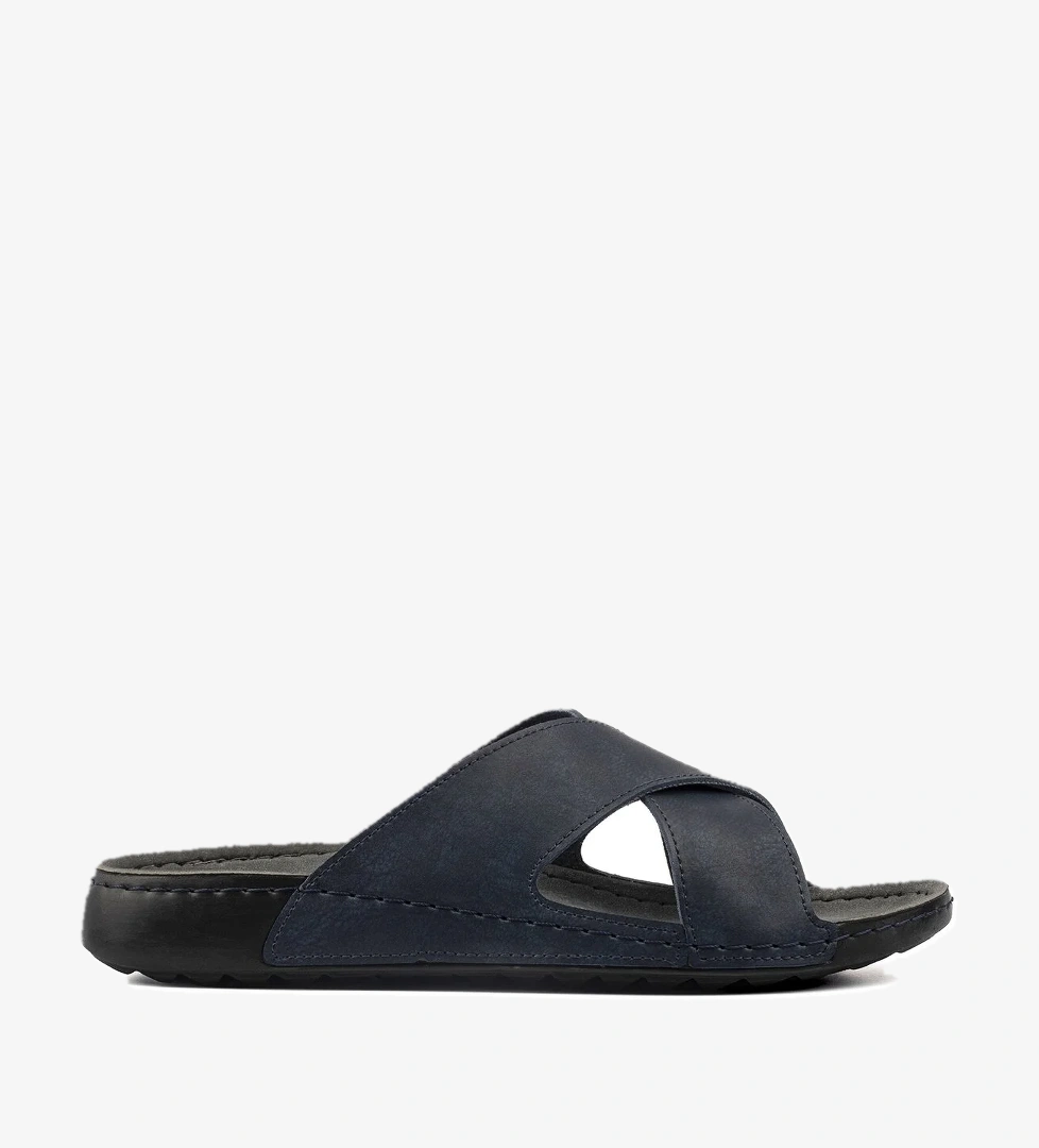 Grande Anatomik Ortopedik Çapraz Günlük Erkek Terlik