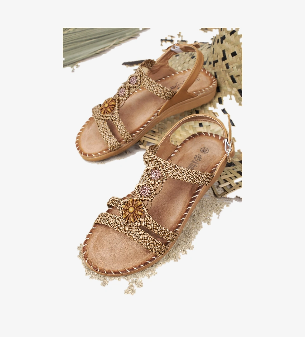 Julia Anatomik Fashion Günlük Kadın Sandalet - Görsel 1