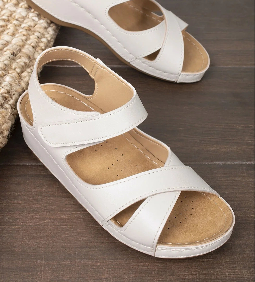 Ressa Anatomik Ortopedik Tek Bantlı Günlük Kadın Sandalet